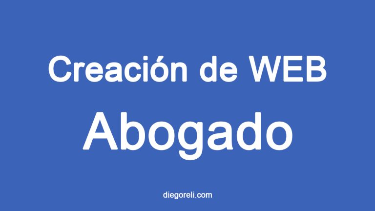 Crear una página Web para Abogado