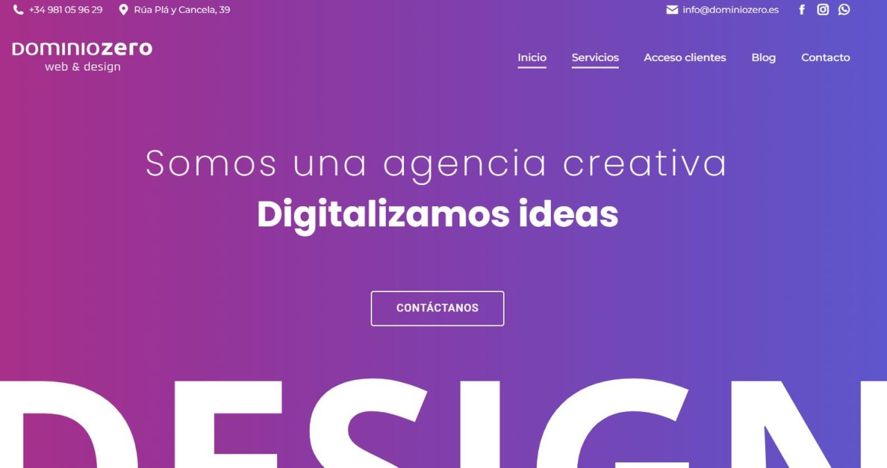 Dominio Zero agencia SEO Coruña