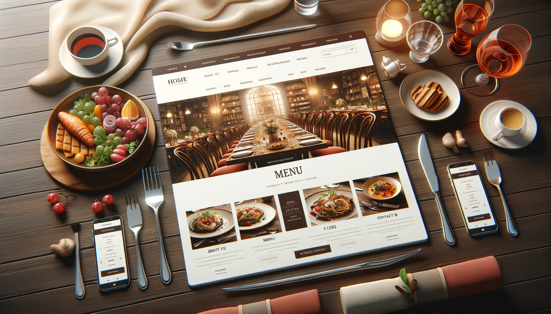 Diseño de una Página Web para Restaurante - Diego Reli